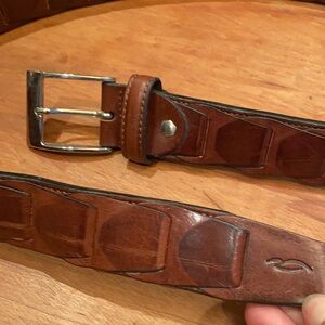 🇦🇷 Maggio Rossetto leather belt from Argentina